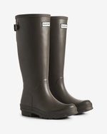Women's Ground Coffee Highgrove Tall Back Adjustable Wellington Boot