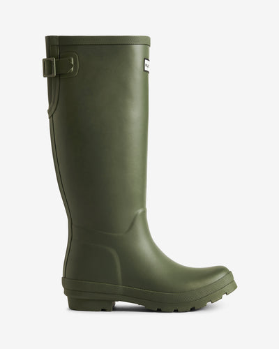 Women's Dark Olive Highgrove Tall Back Adjustable Wellington Boot