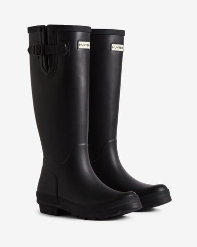 Women's Black Highgrove Tall Side Adjustable Wellington Boots