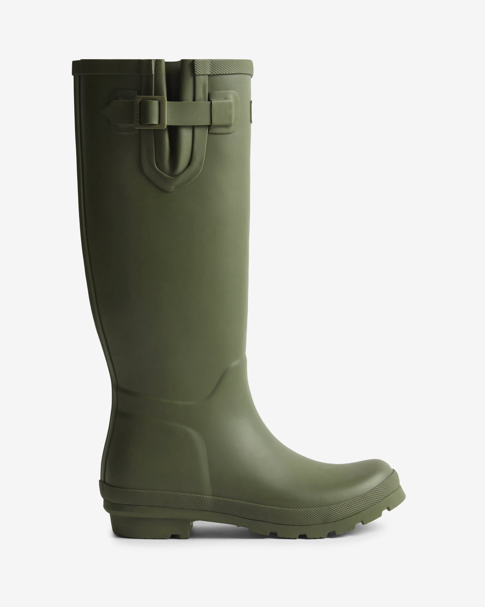 Women's Dark Olive Highgrove Tall Side Adjustable Wellington Boots