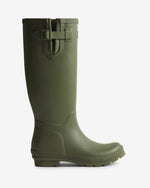 Women's Dark Olive Highgrove Tall Side Adjustable Wellington Boots