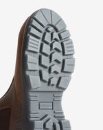 Displays the sole of the Kirkwood 'Hunter' branded Women's Occupational Chelsea Boot
