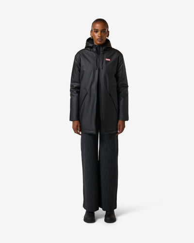 Unisex Black Hunter Short Cocoon Cloak
