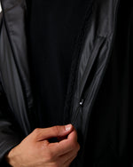 Unisex Black Hunter Short Cocoon Cloak