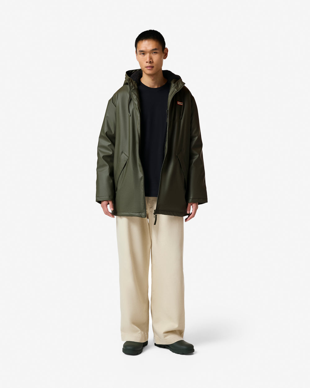Unisex Kambaba Hunter Short Cocoon Cloak