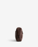 Unisex Chocolate Brown Portate Travel Bag
