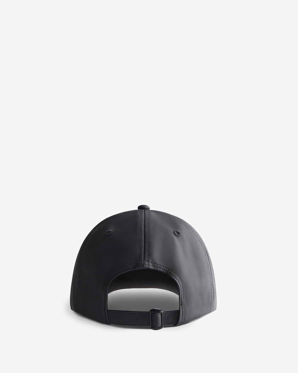 Unisex Black Pu Cap (Red Label)