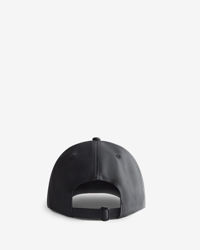 Unisex Black Pu Cap (Red Label)