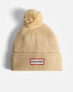 Brenig Ribbed Pom Beanie