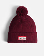 Brenig Ribbed Pom Beanie