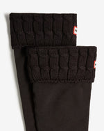 Recycled 6 Stitch Cable Cuff Tall Boot Socks