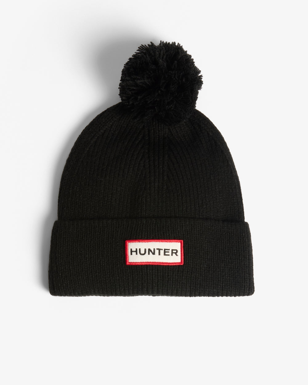 Unisex Black Skye Pom Pom Beanie