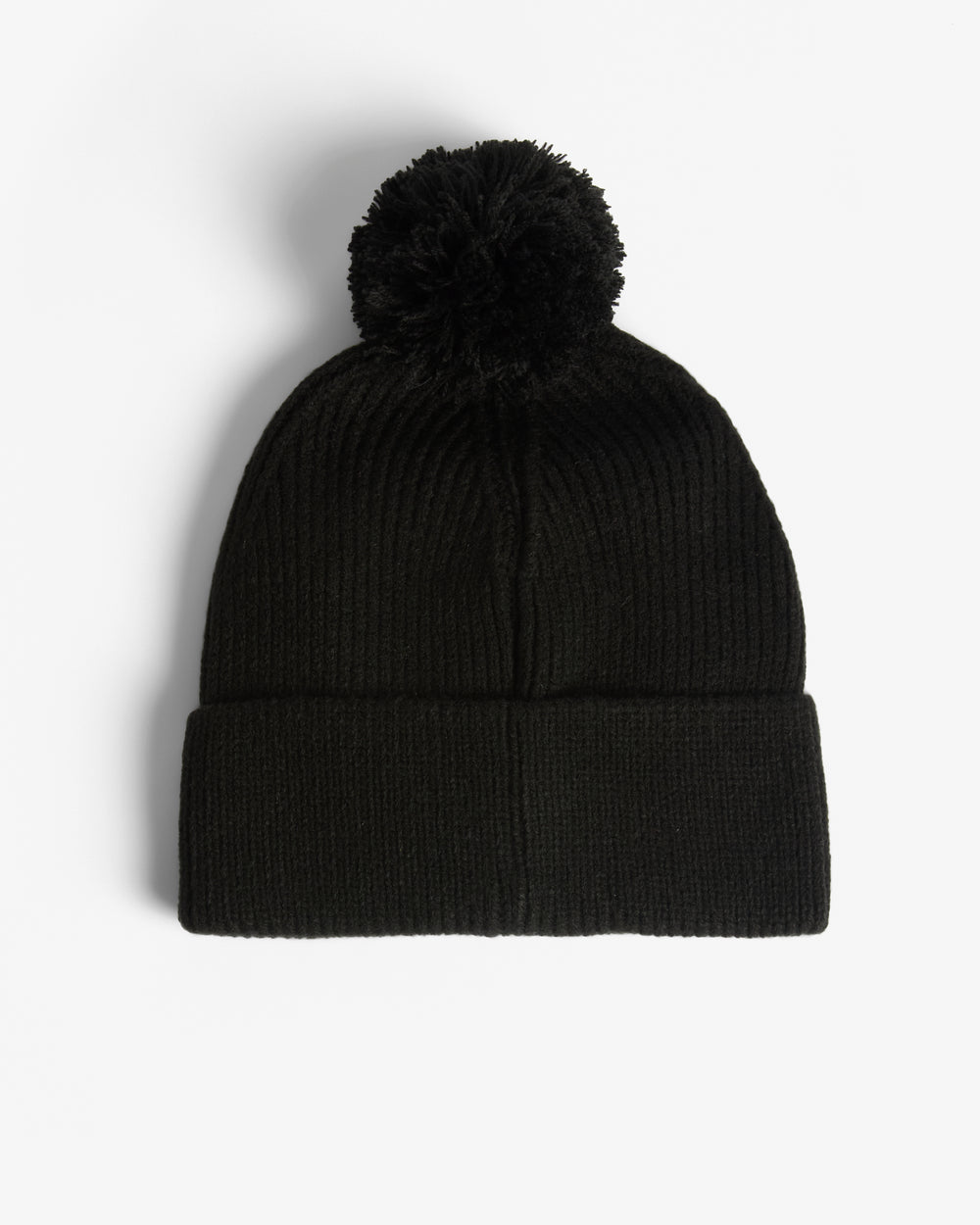 Unisex Black Skye Pom Pom Beanie