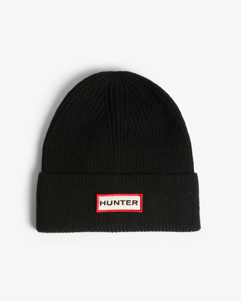 Unisex Black Rory Turn Up Beanie
