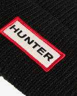 Unisex Black Rory Turn Up Beanie
