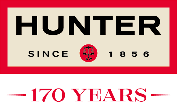 Hunter 170 Years Logo