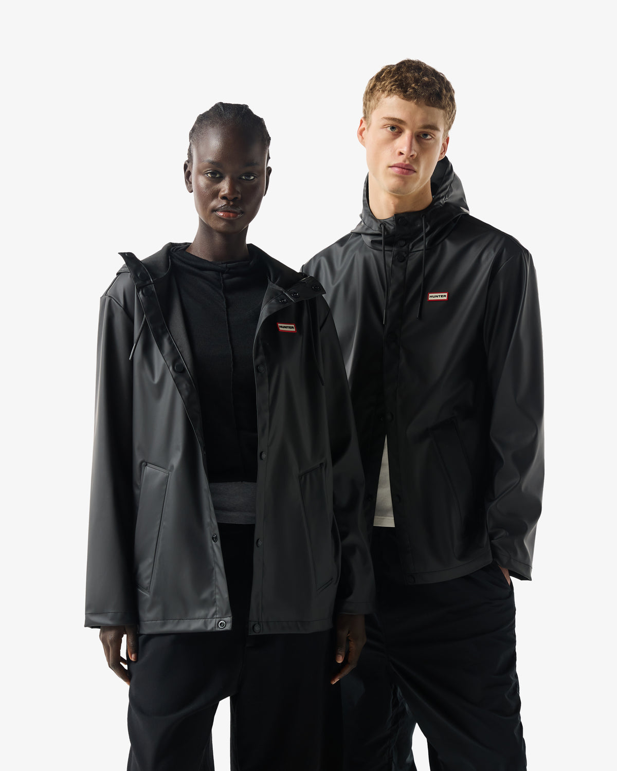 Downpour Izzy PU Hooded Jacket
