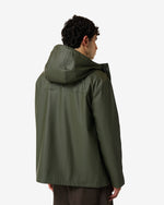 Unisex Kambaba Green Downpour Izzy PU Hooded Jacket