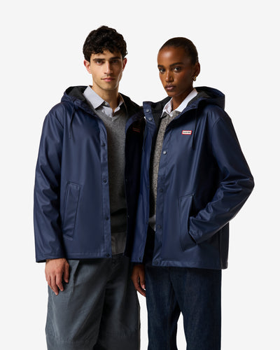 Unisex Nightsky Downpour Izzy PU Hooded Jacket