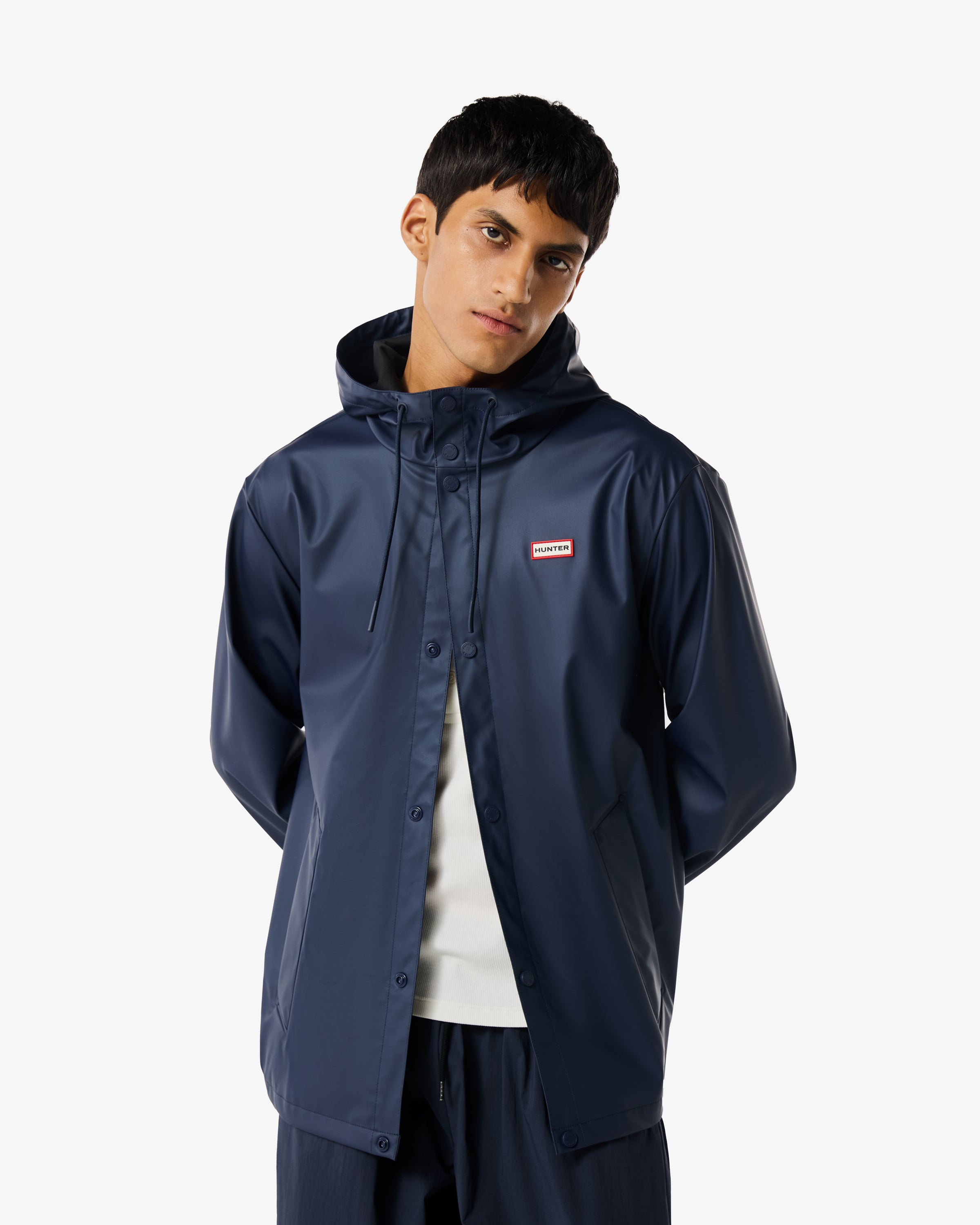 Unisex Nightsky Downpour Izzy PU Hooded Jacket – Hunter Boots UK