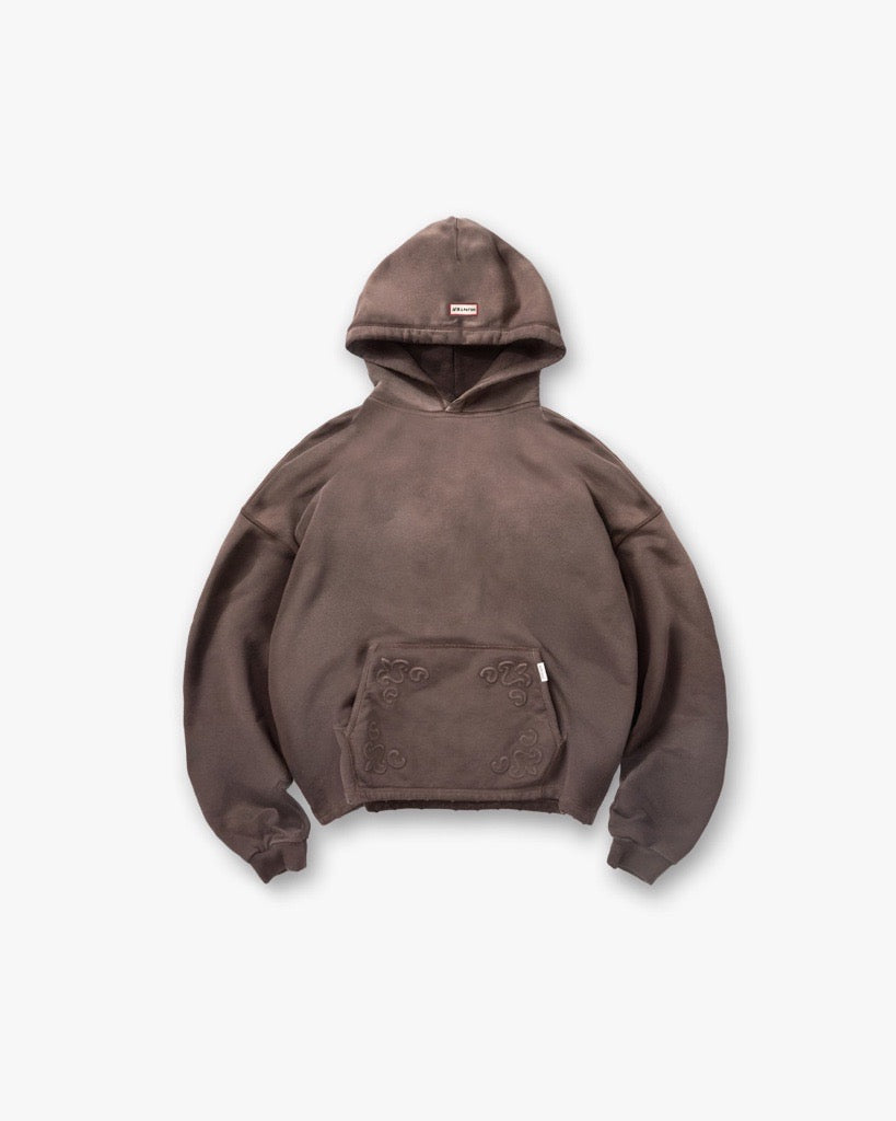 Represent X Washed Mocha Hoodie
