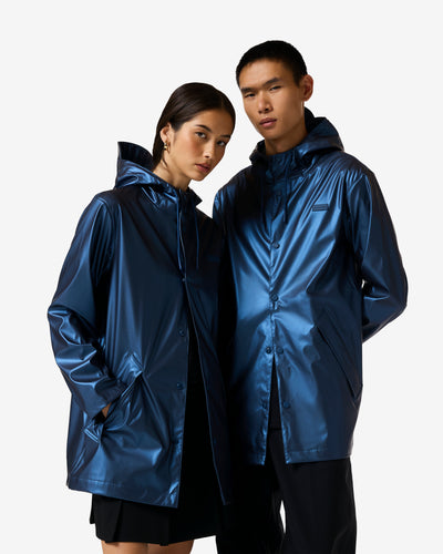 Unisex Aurora Jo Nebula Pu Raincoat