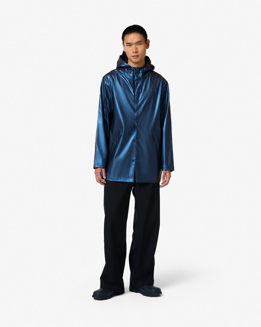 Unisex Aurora Jo Nebula Pu Raincoat