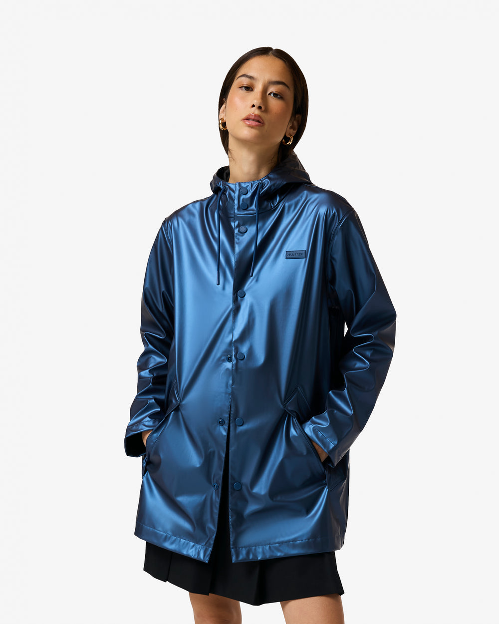 Unisex Aurora Jo Nebula Pu Raincoat