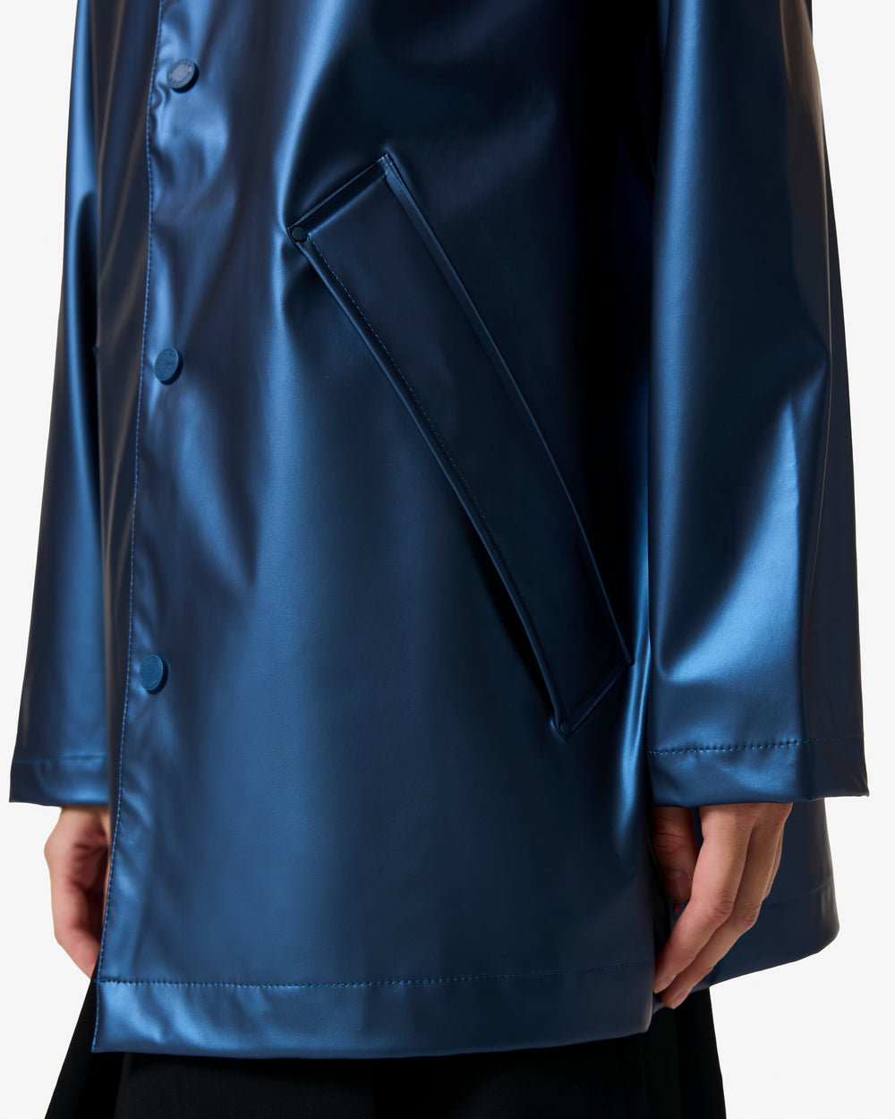 Unisex Aurora Jo Nebula Pu Raincoat