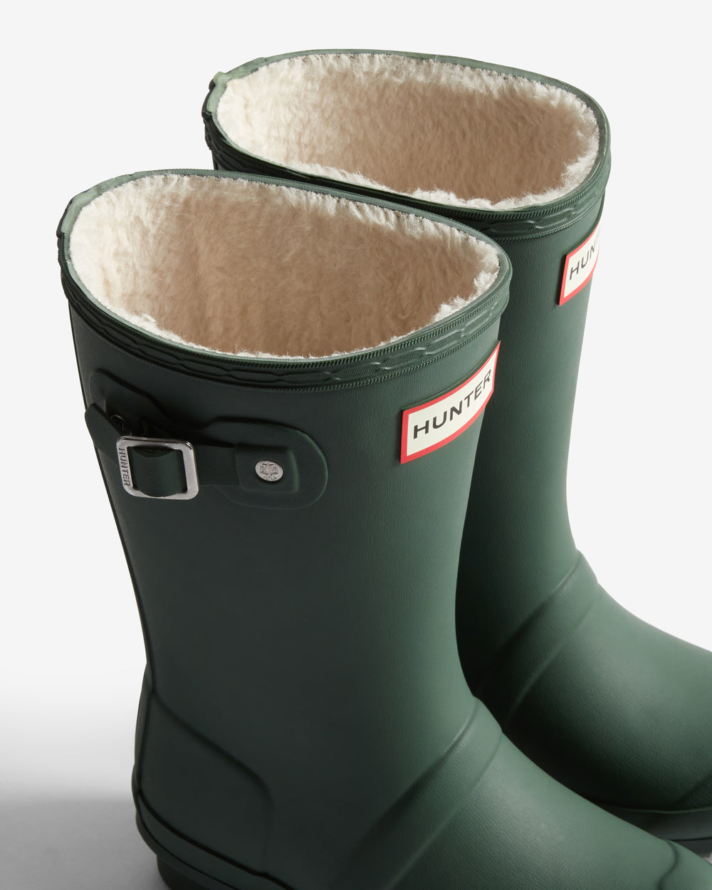 Original Big Kids (5-11 Years) Green Insulated Wellington Boot