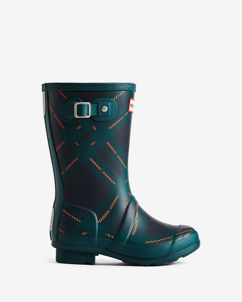 Original Big Kids (5-11 Years) Tartan Print Wellington Boot