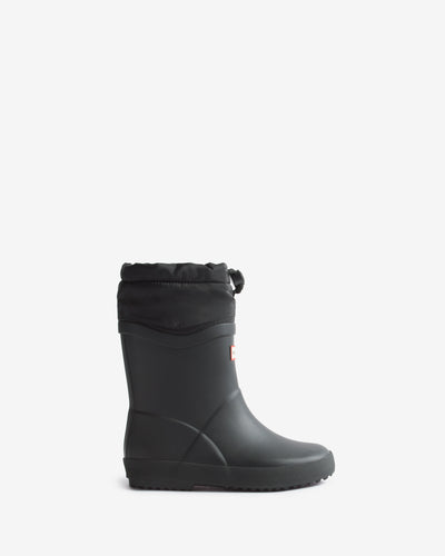 Original Kids First (18 Months-8 Years) Black Insulated Nylon Boot