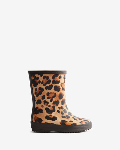 Original Kids First (18 Months-8 Years) Leopard Print Wellington Boots