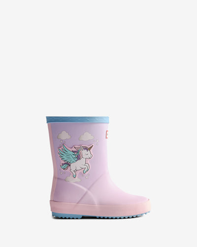 Original Kids First (18 Months-8 Years) Unicorn Print Wellington Boots