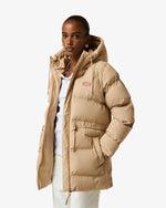 Women's Warm Taupe Elements Lemhi Sonic Welded Pu Puffer Jacket