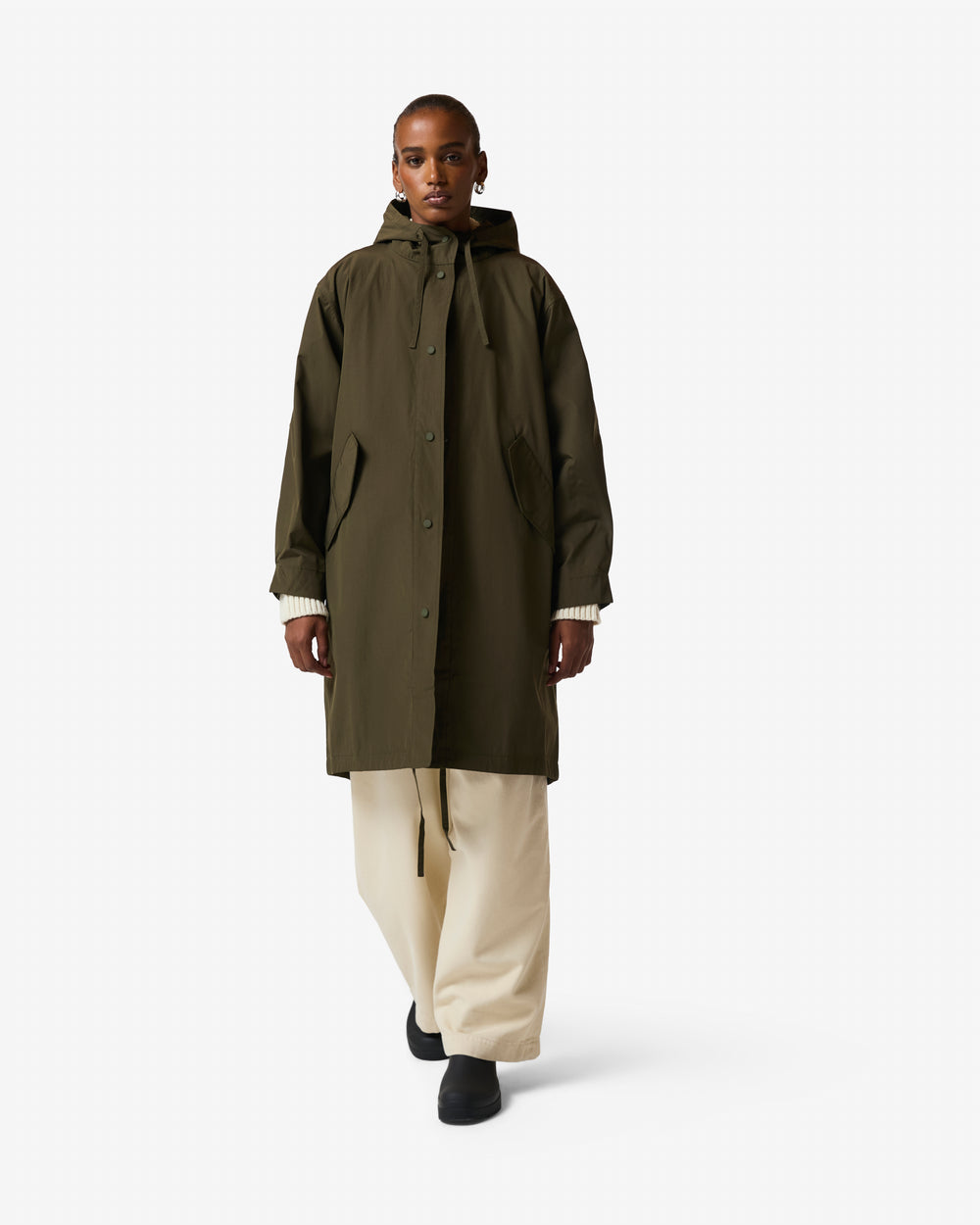 Women's Dark Forest Green Leslie Parka