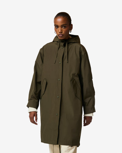 Women's Dark Forest Green Leslie Parka