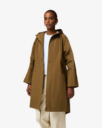 Women's Golden Brown Green Leslie Parka
