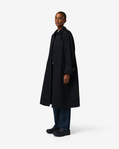 Women's Black Ley Long Coat