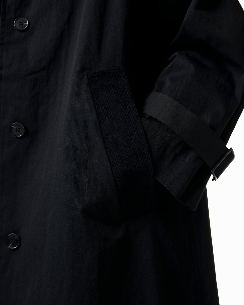 Women's Black Ley Long Coat