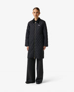 Women's Black Lily Quilted Coat