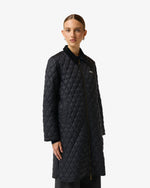Women's Black Lily Quilted Coat