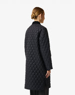 Women's Black Lily Quilted Coat