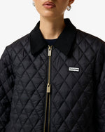 Women's Black Lily Quilted Coat