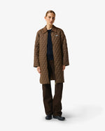 Women's Brown Lily Quilted Coat
