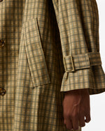 Women's Kelp Check Meagan Check Coat