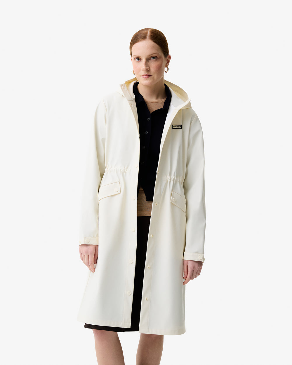 Women's Melissa PU Long Windbreaker