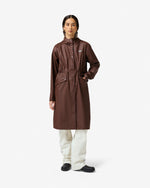 Women's Melissa PU Long Windbreaker