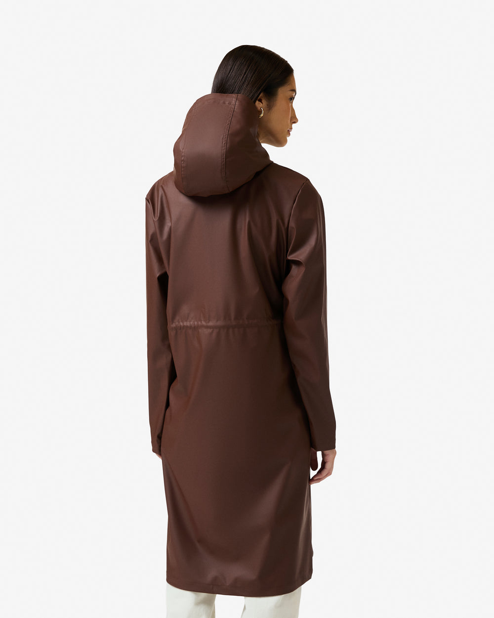 Women's Melissa PU Long Windbreaker