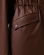 Women's Melissa PU Long Windbreaker